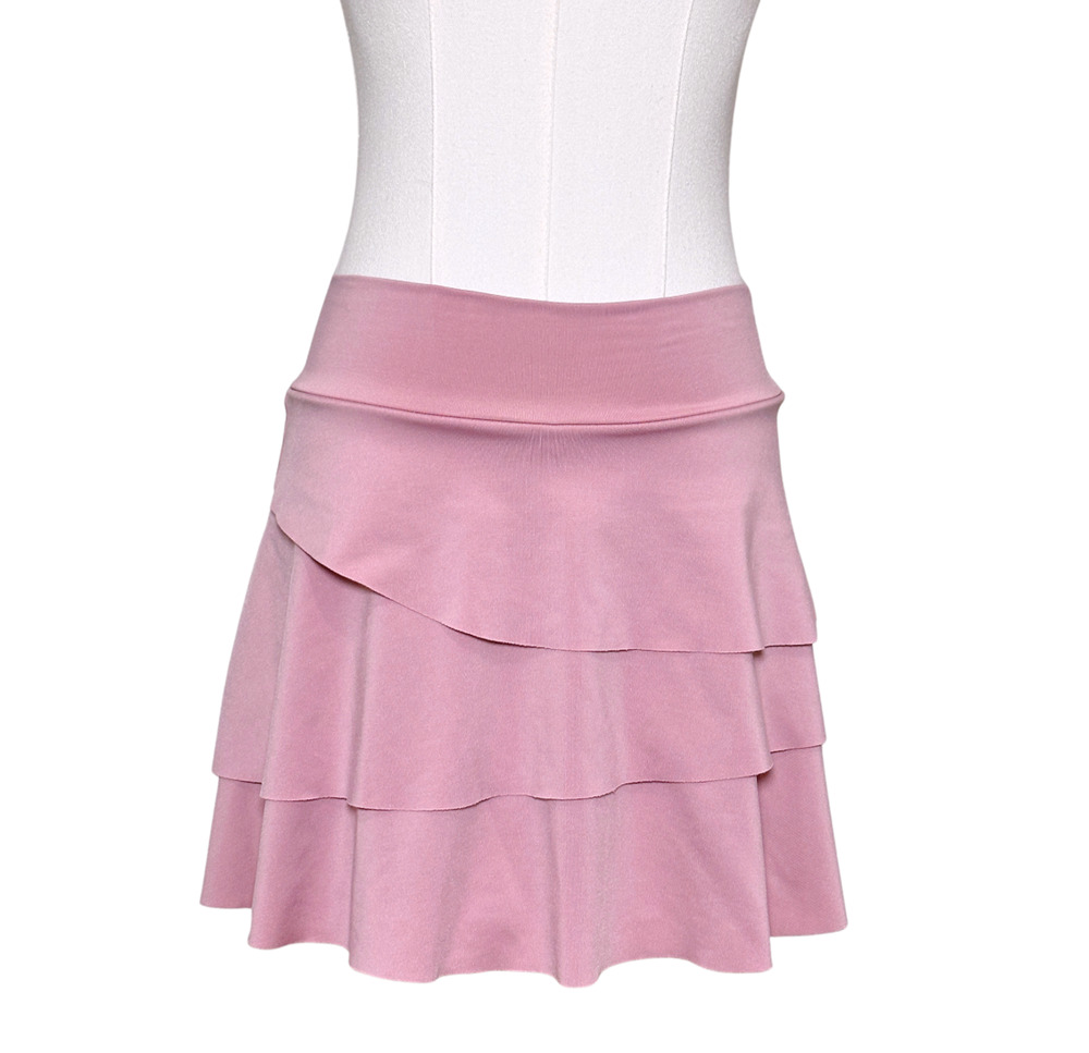 AS Revival Tiered No Dig Waistband Tennis Skort Pink Size Small